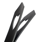 Rimba - Kleine paddle zweep met uitgesneden hartje