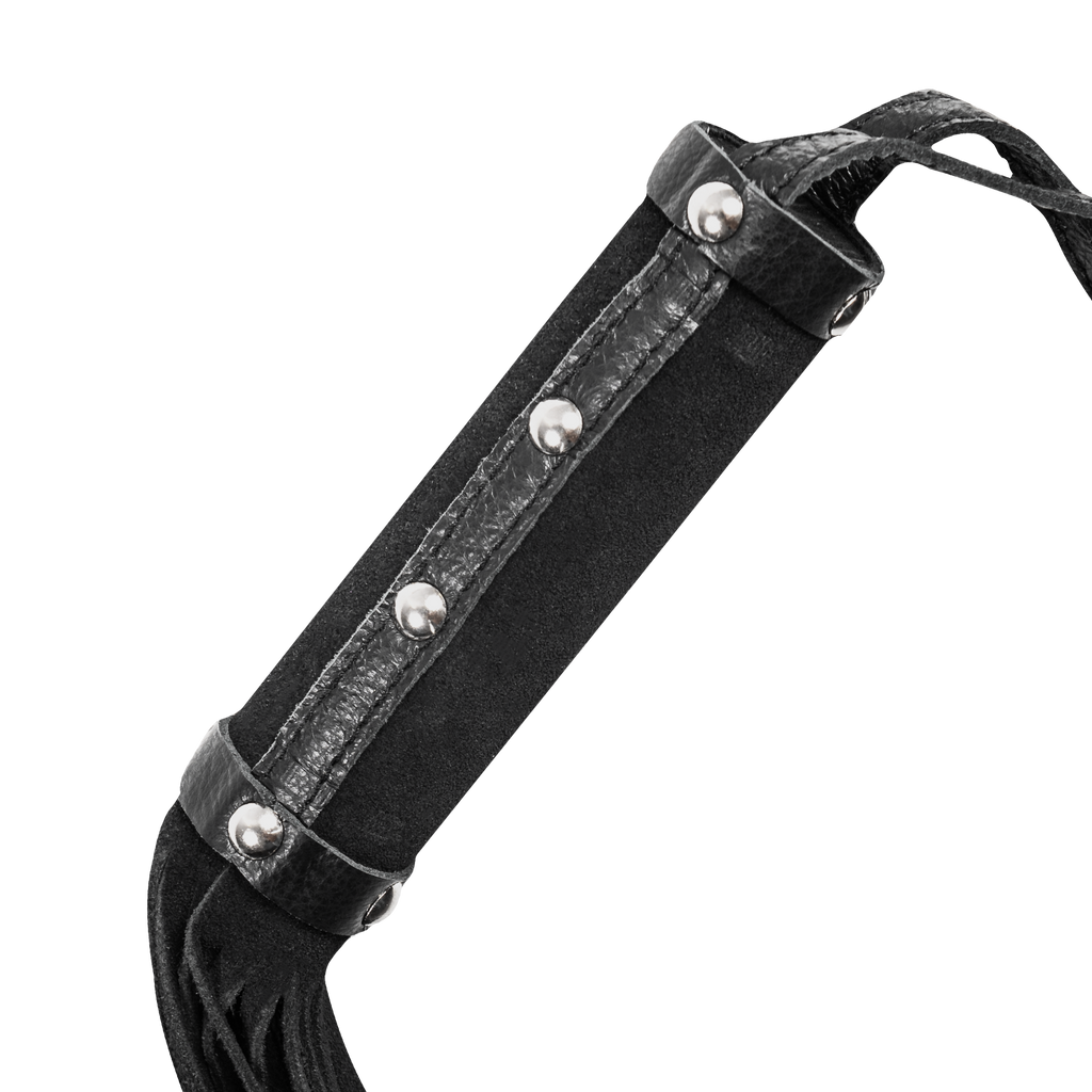 Rimba - Zweep van suede met 19 strengen