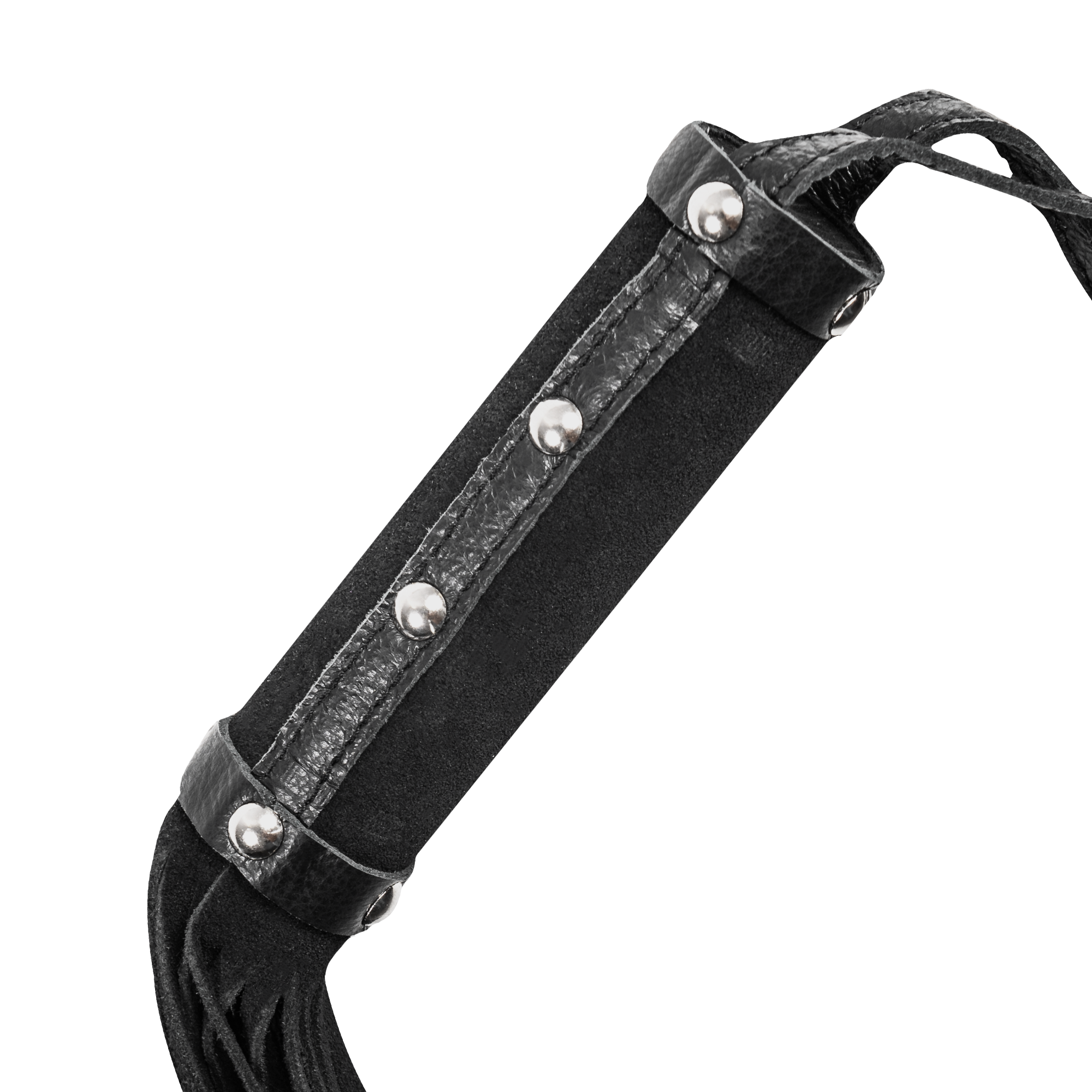 Rimba - Zweep van suede met 19 strengen