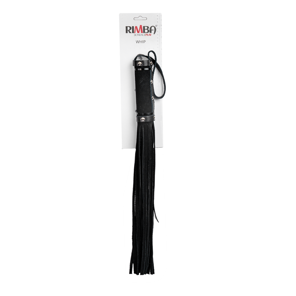 Rimba - Zweep van suede met 19 strengen