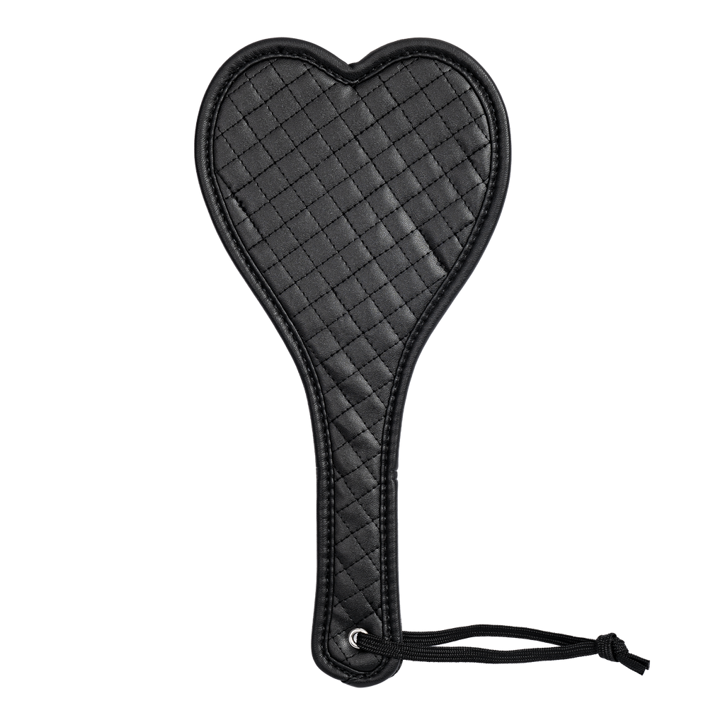 Rimba - Hartvormige flapzweep met stikselversiering aan één zijde