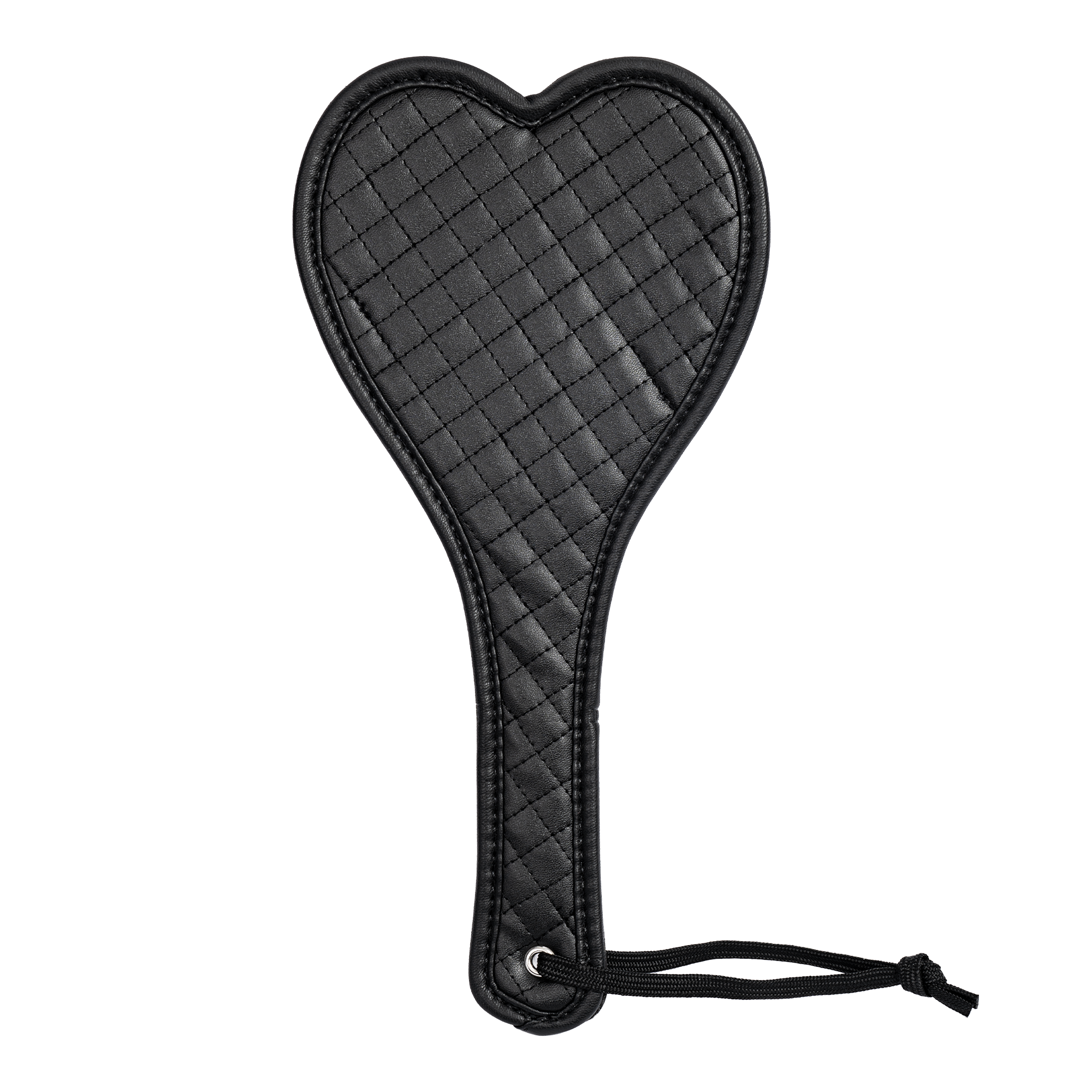 Rimba - Hartvormige flapzweep met stikselversiering aan één zijde