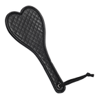 Rimba - Hartvormige flapzweep met stikselversiering aan één zijde