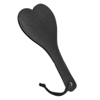 Rimba - Hartvormige flapzweep met stikselversiering aan één zijde