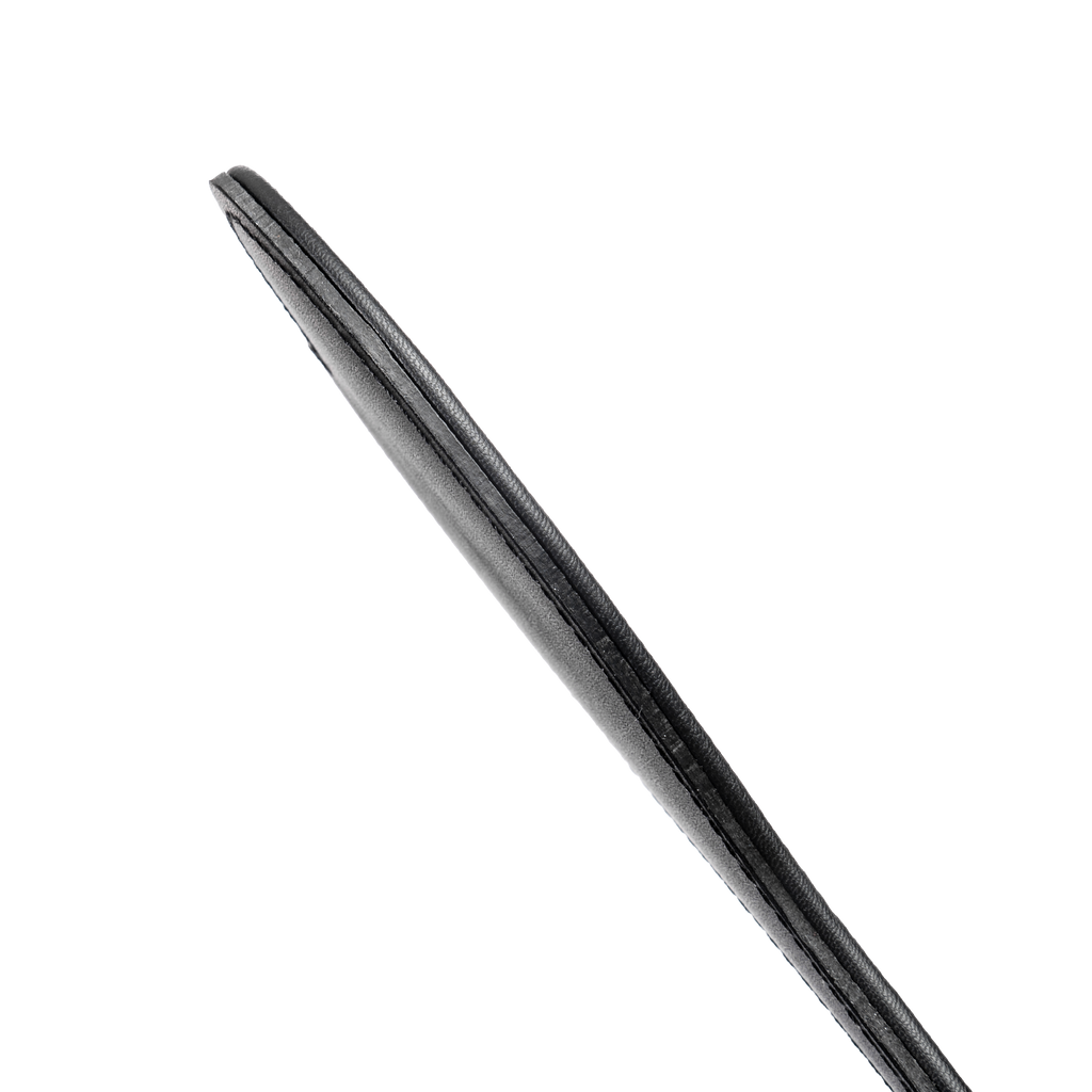 Rimba - Hartvormige flapzweep met stikselversiering aan één zijde