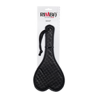 Rimba - Hartvormige flapzweep met stikselversiering aan één zijde