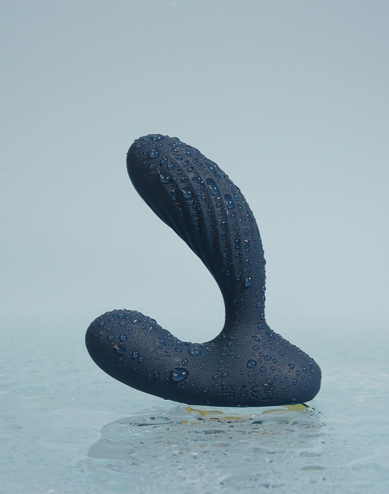 SVAKOM - Vick Neo 2 - Prostaat Vibrator, App Besturing - Marine Blauw