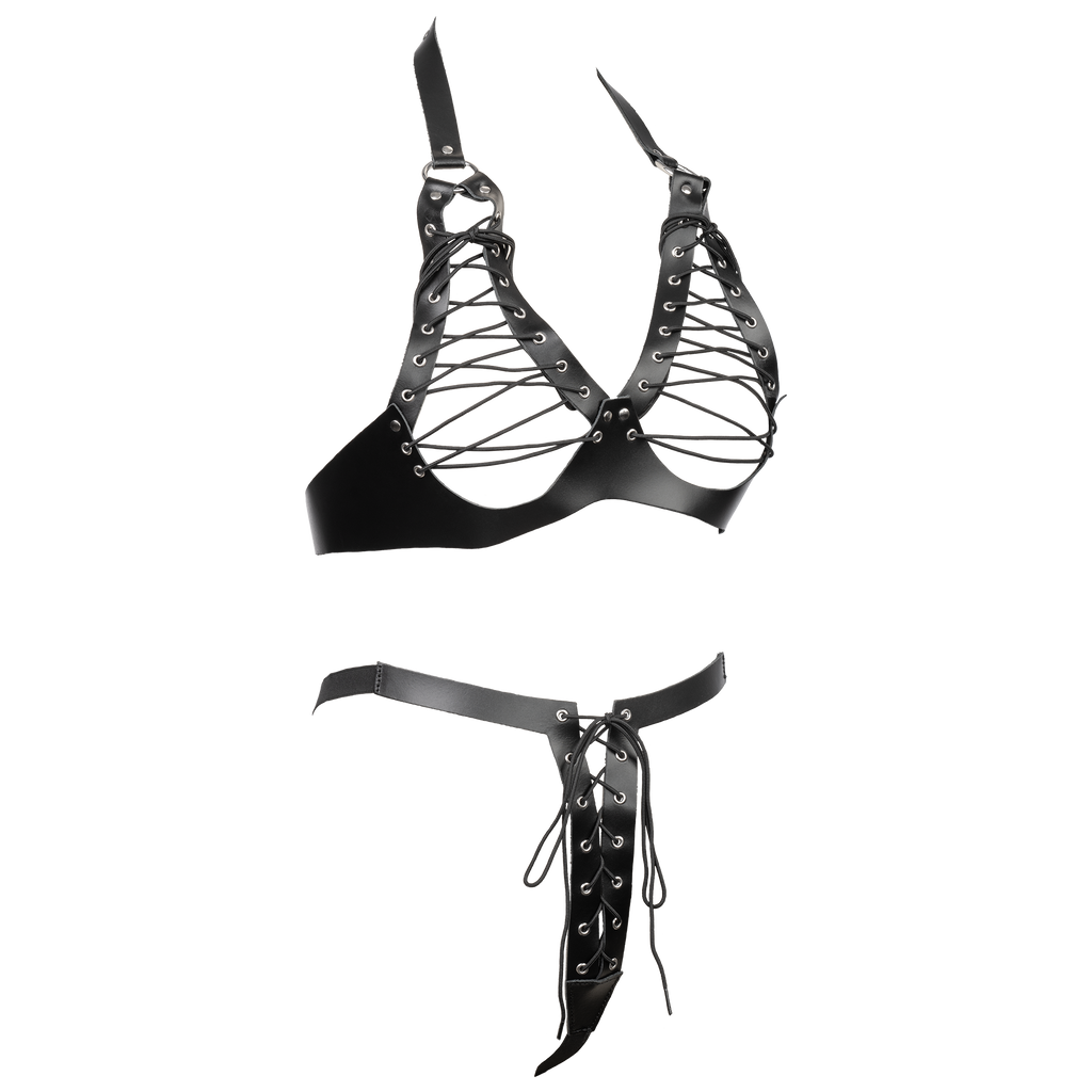 Rimba - Open Bikini met Veters