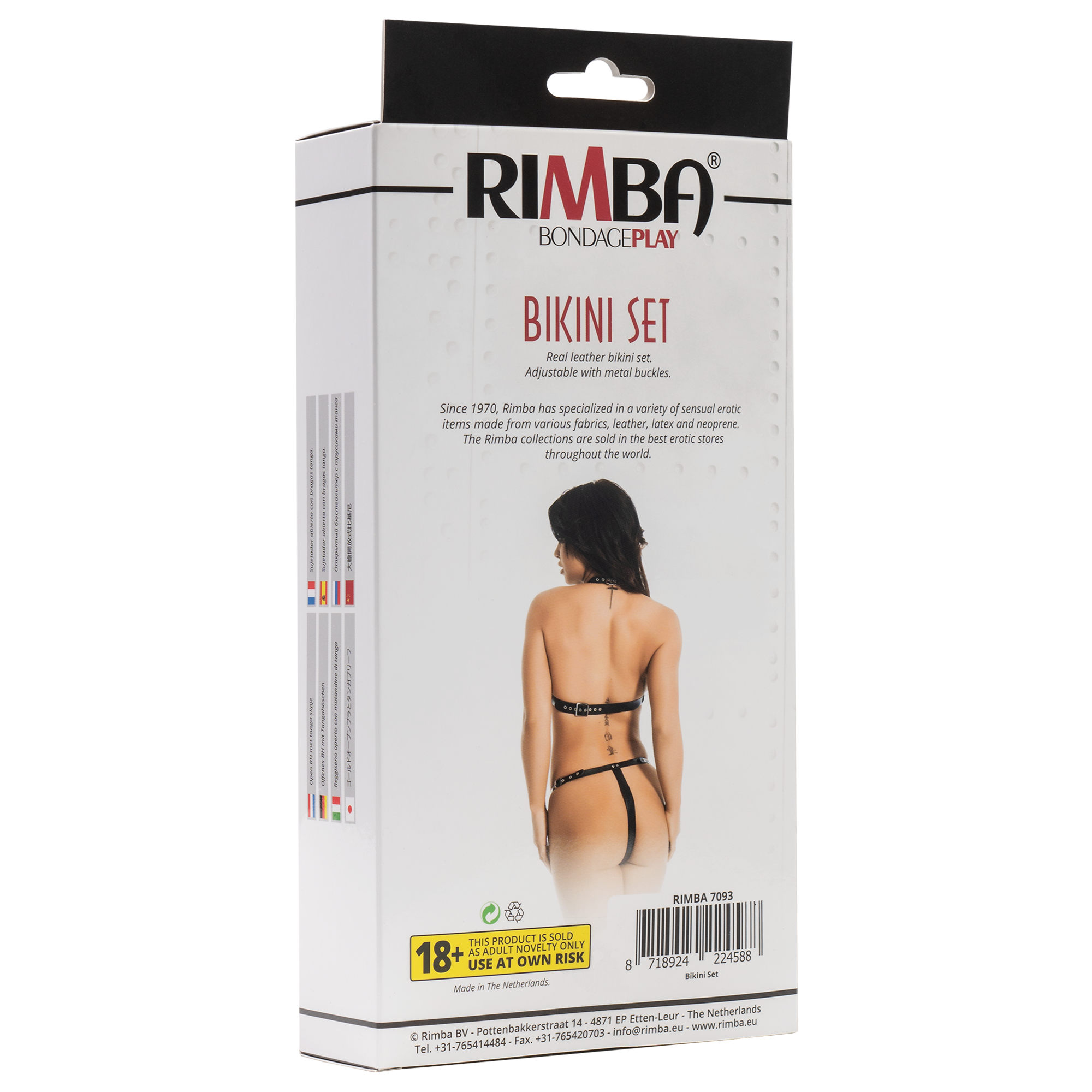 Rimba - Open bikini met ketting