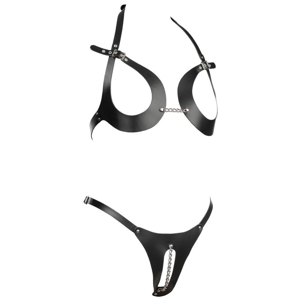 Rimba - Open bikini met ketting