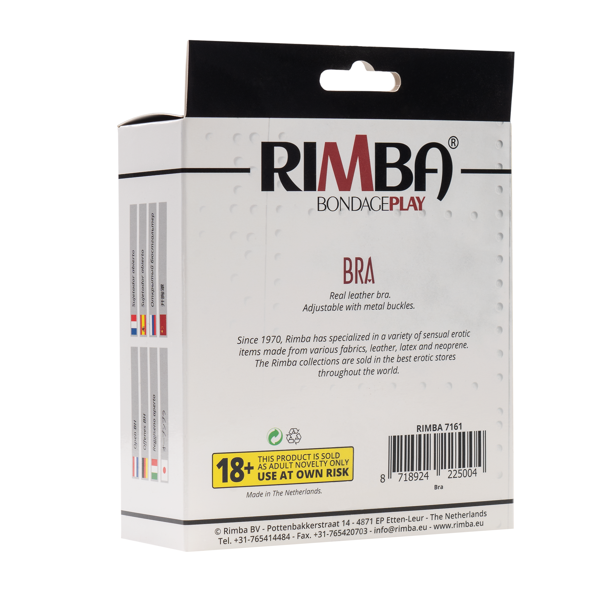 Rimba - Open riemen BH