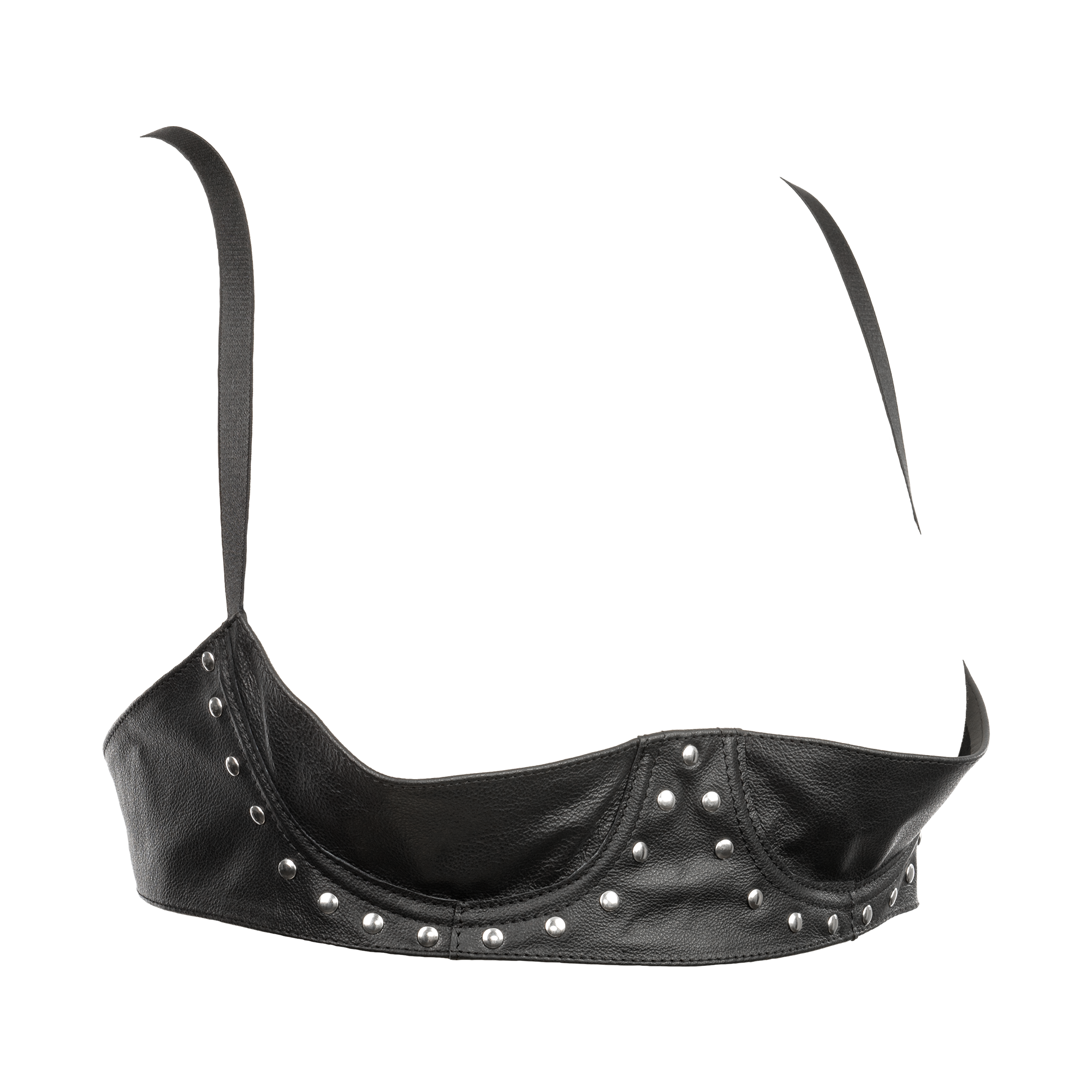 Rimba - ¼ cup BH versierd met nieten