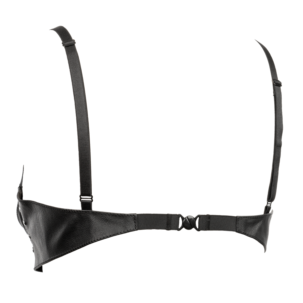 Rimba - ¼ cup BH versierd met nieten