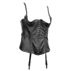 Rimba - Echt lederen 1/4 Cup korset