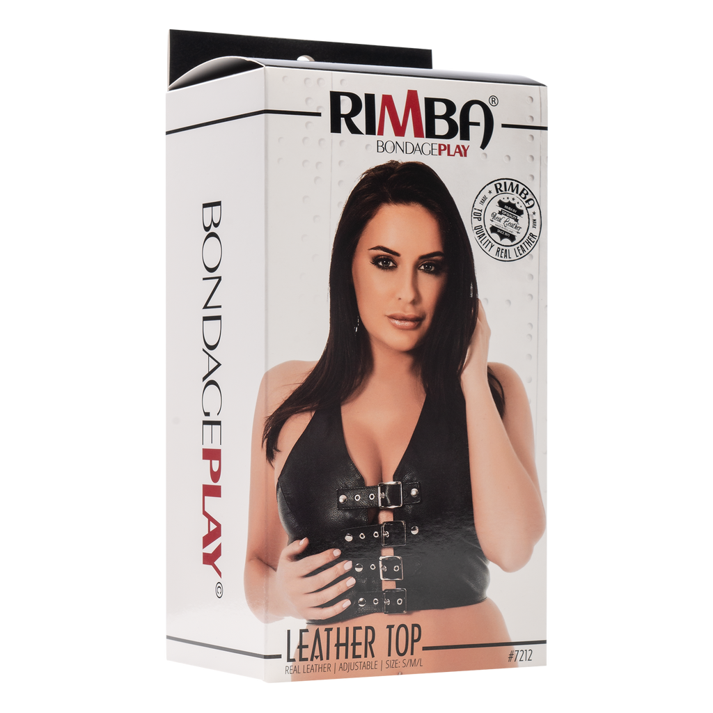 Rimba - Top met gespen aan de voorzijde