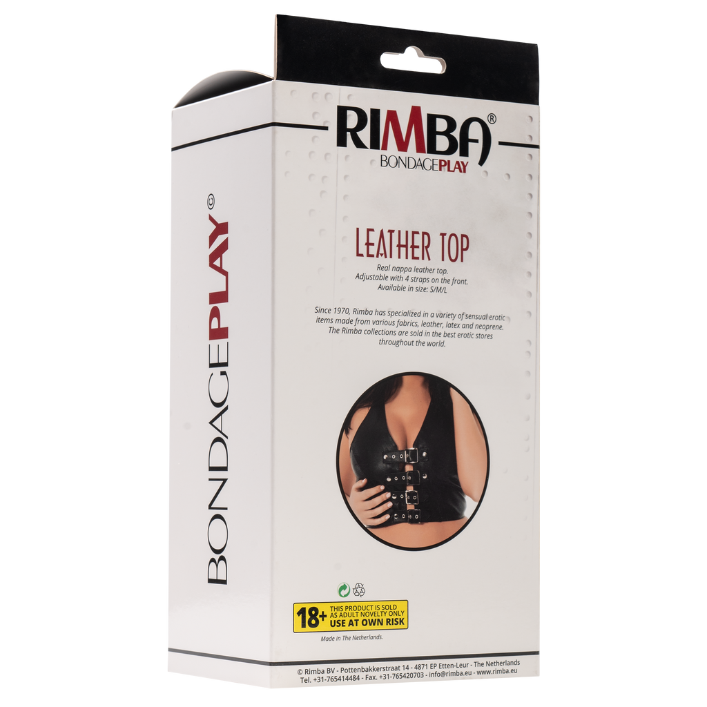 Rimba - Top met gespen aan de voorzijde