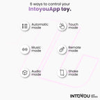 IY - Vibrerend Ei met App. - Blauw/Paars