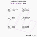 IY - Couple Toy Vibrator met app - Lila