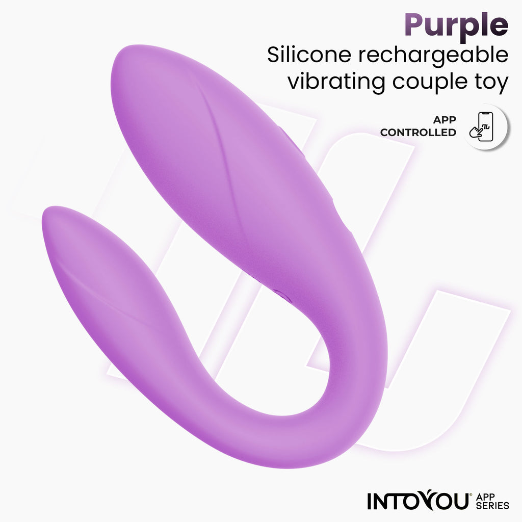 IY - Couple Toy Vibrator met app - Lila
