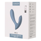 SVAKOM - Erica - Draagbare Vibrator (met App-bediening) - Blauw