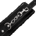 TieMeUp - Handboeien van zacht bont - Zwart