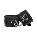 TieMeUp - Handboeien van zacht bont - Zwart