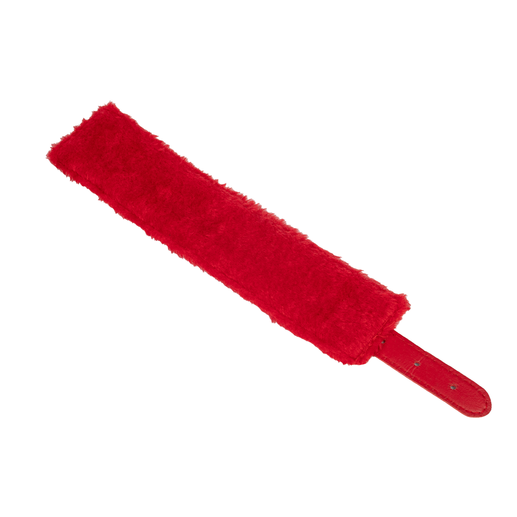 TieMeUp - Handboeien van zacht bont - Rood