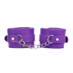 TieMeUp - Handboeien van zacht bont - Paars