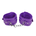 TieMeUp - Handboeien van zacht bont - Paars