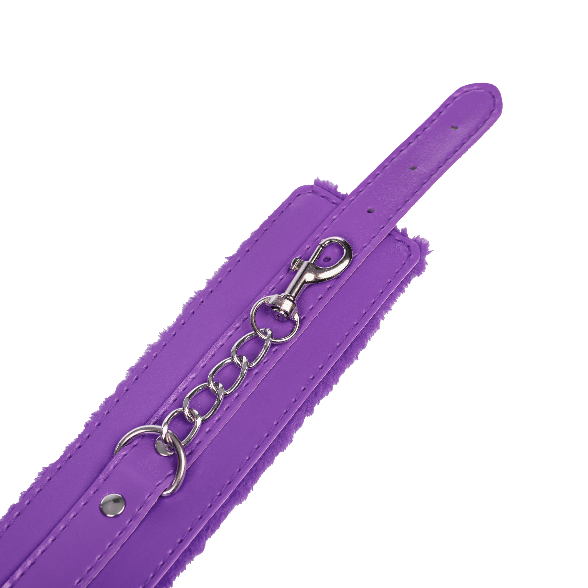 TieMeUp - Handboeien van zacht bont - Paars