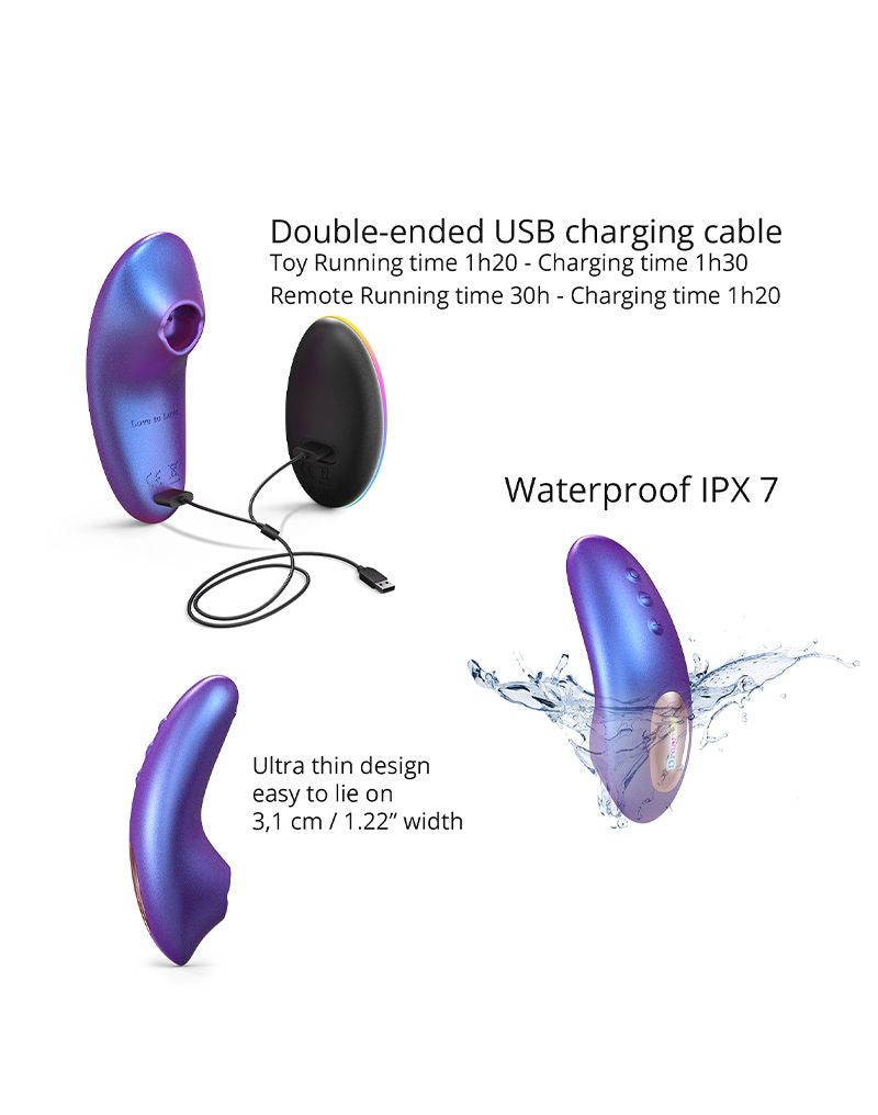 Love to Love - Dreamer - Clitorisvibrator - Paars