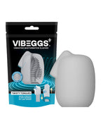 VIBEGGS - Twisty Tongues - Vibrerende Masturbatie Sleeve - Wit