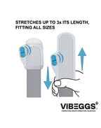 VIBEGGS - Twisty Tongues - Vibrerende Masturbatie Sleeve - Wit