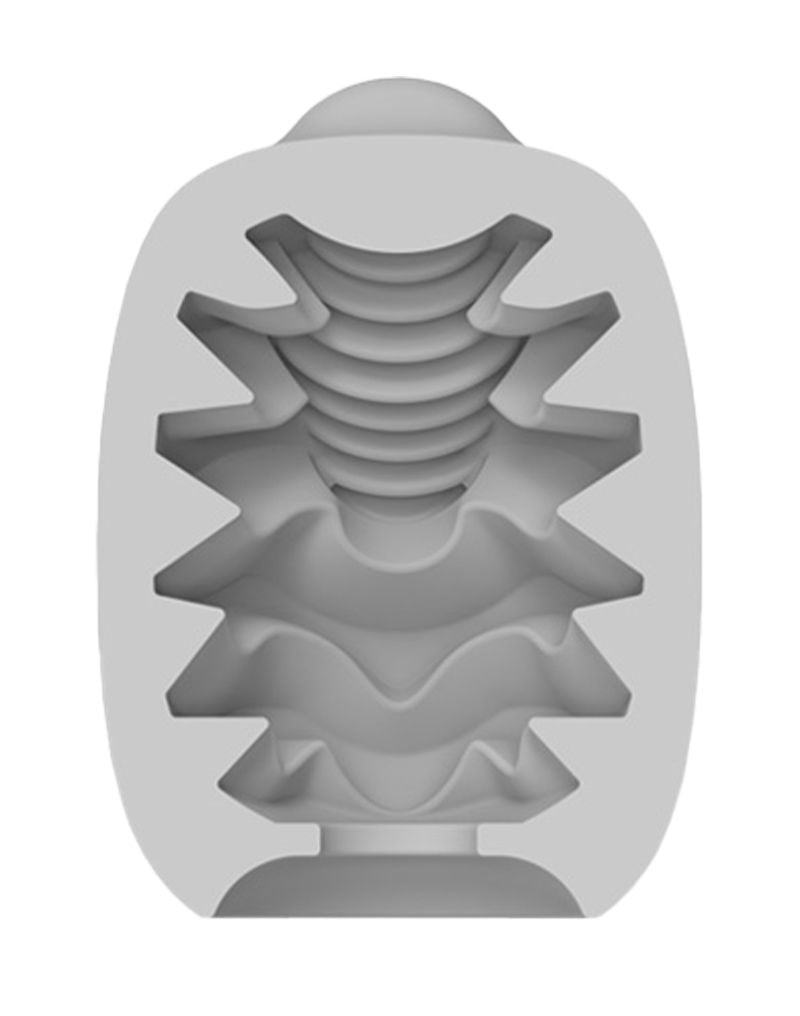 VIBEGGS - Candy Curves - Vibrerende Masturbatie Sleeve - Wit