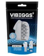 VIBEGGS - Blow Misty - Vibrerende Masturbatie Sleeve - Wit