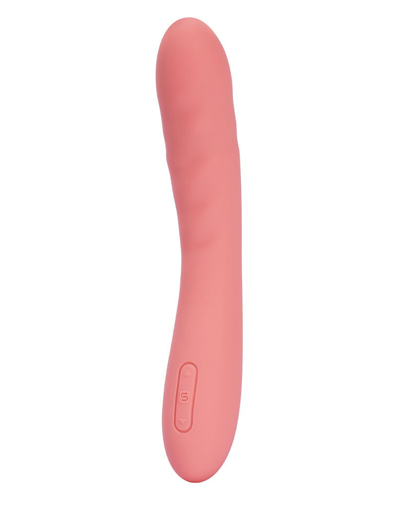 SVAKOM - Ava Neo - Thrusting Vibrator - Peach Pink