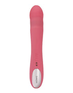 SVAKOM - Avery - Thrusting Rabbit Vibrator - Strawberry Pink