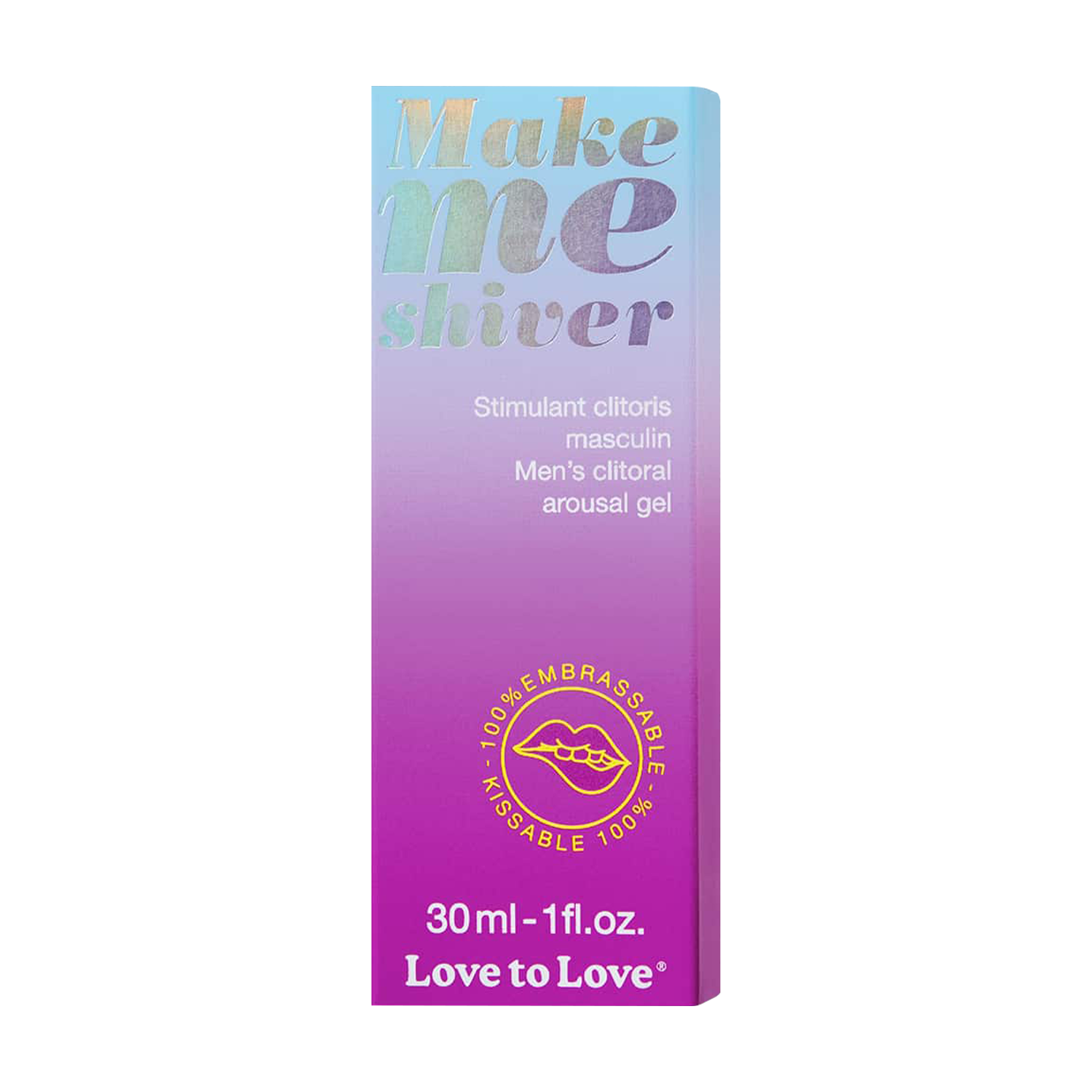 Love to Love - Make Me Shiver - Clitoris stimulerende gel voor mannen - 30ml