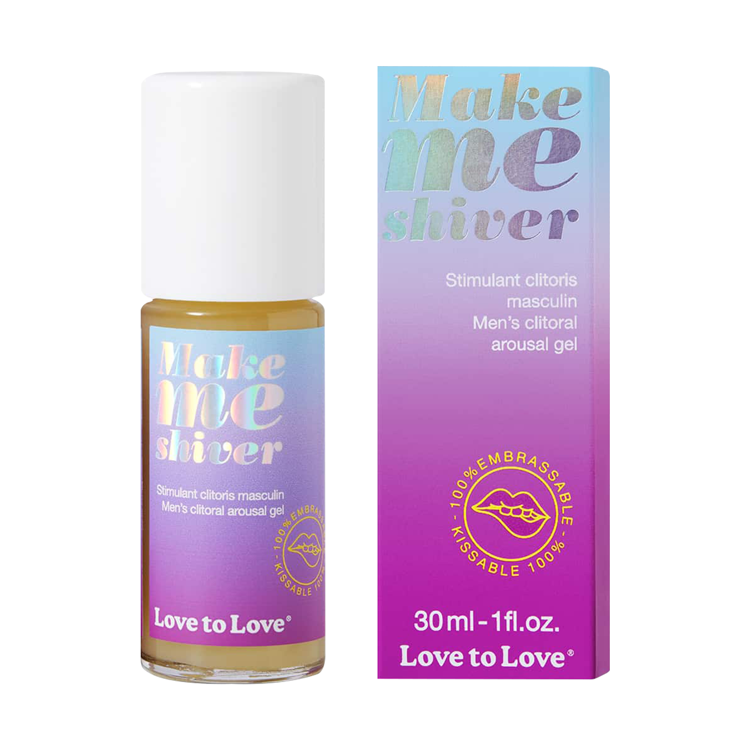 Love to Love - Make Me Shiver - Clitoris stimulerende gel voor mannen - 30ml