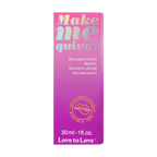 Love to Love - Make Me Quiver - Clitoraal Stimulerend Serum voor vrouwen - 30ml