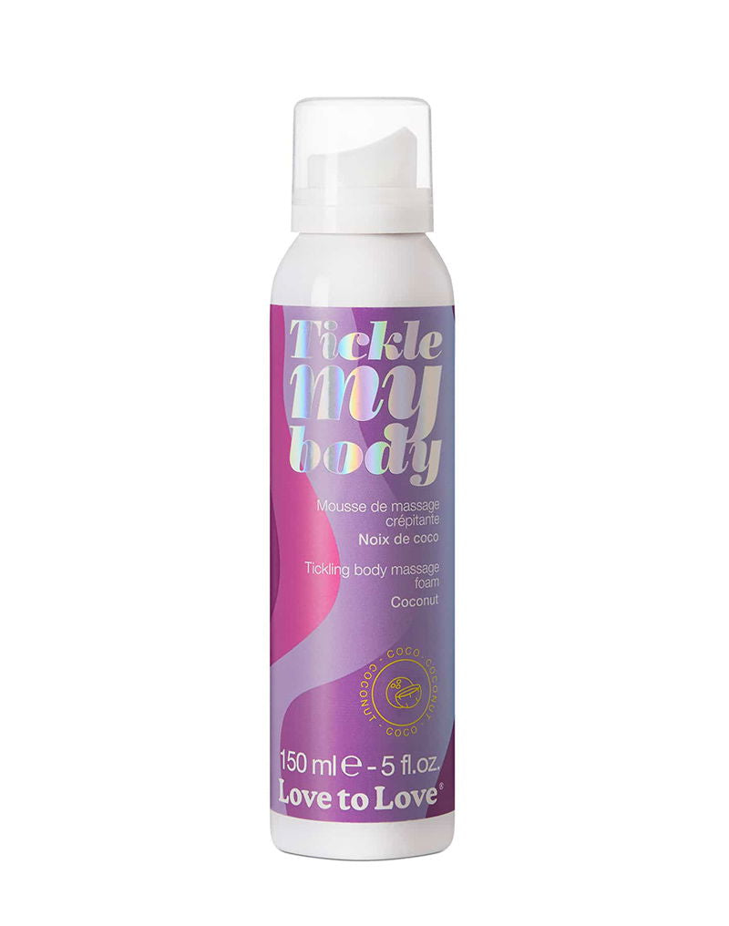 Love to Love - Tickle My Body - Massage Schuim - Kokosnoot - 150 ml