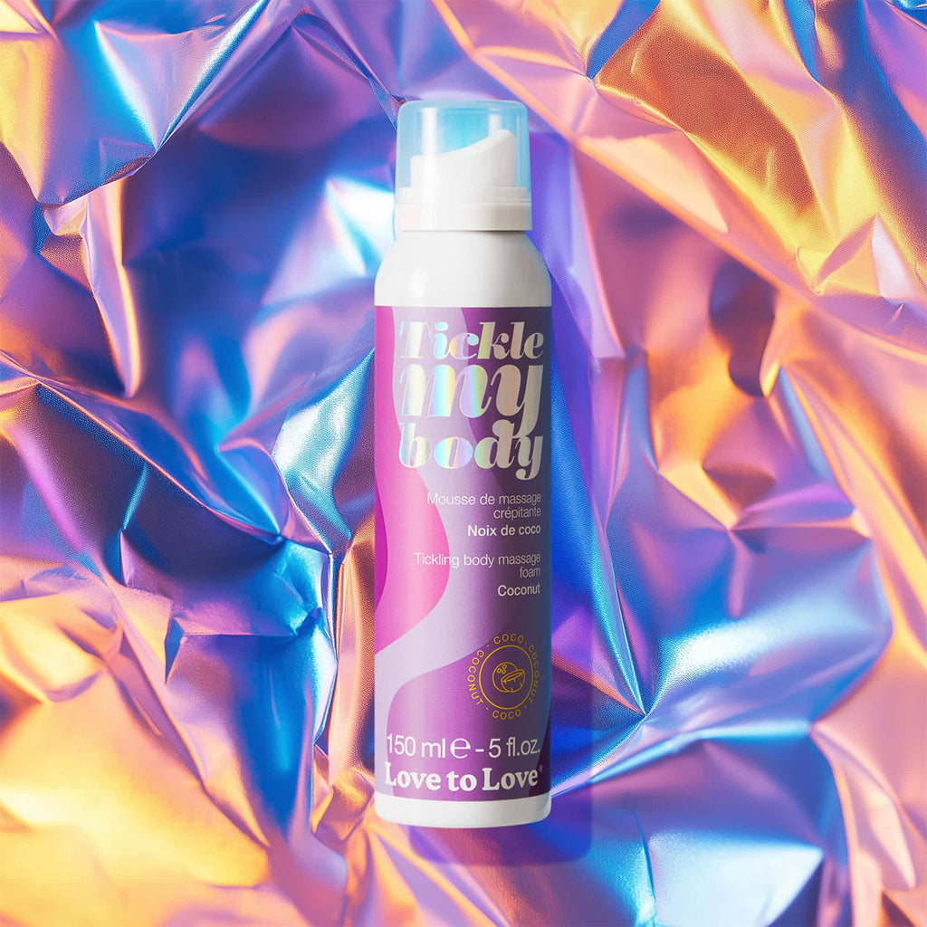 Love to Love - Tickle My Body - Massage Schuim - Kokosnoot - 150 ml