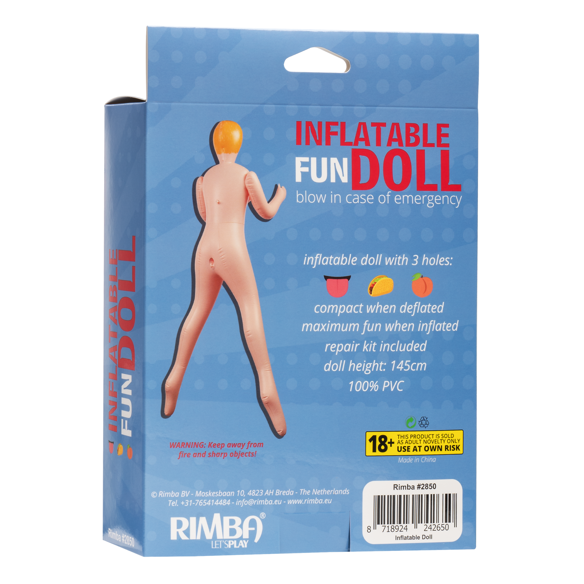 Inflatable Fun Doll - Are You Ready, Big Boy? - Nude