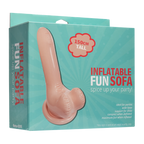 Inflatable Fun Sofa - Spice Up Your Party! - Nude