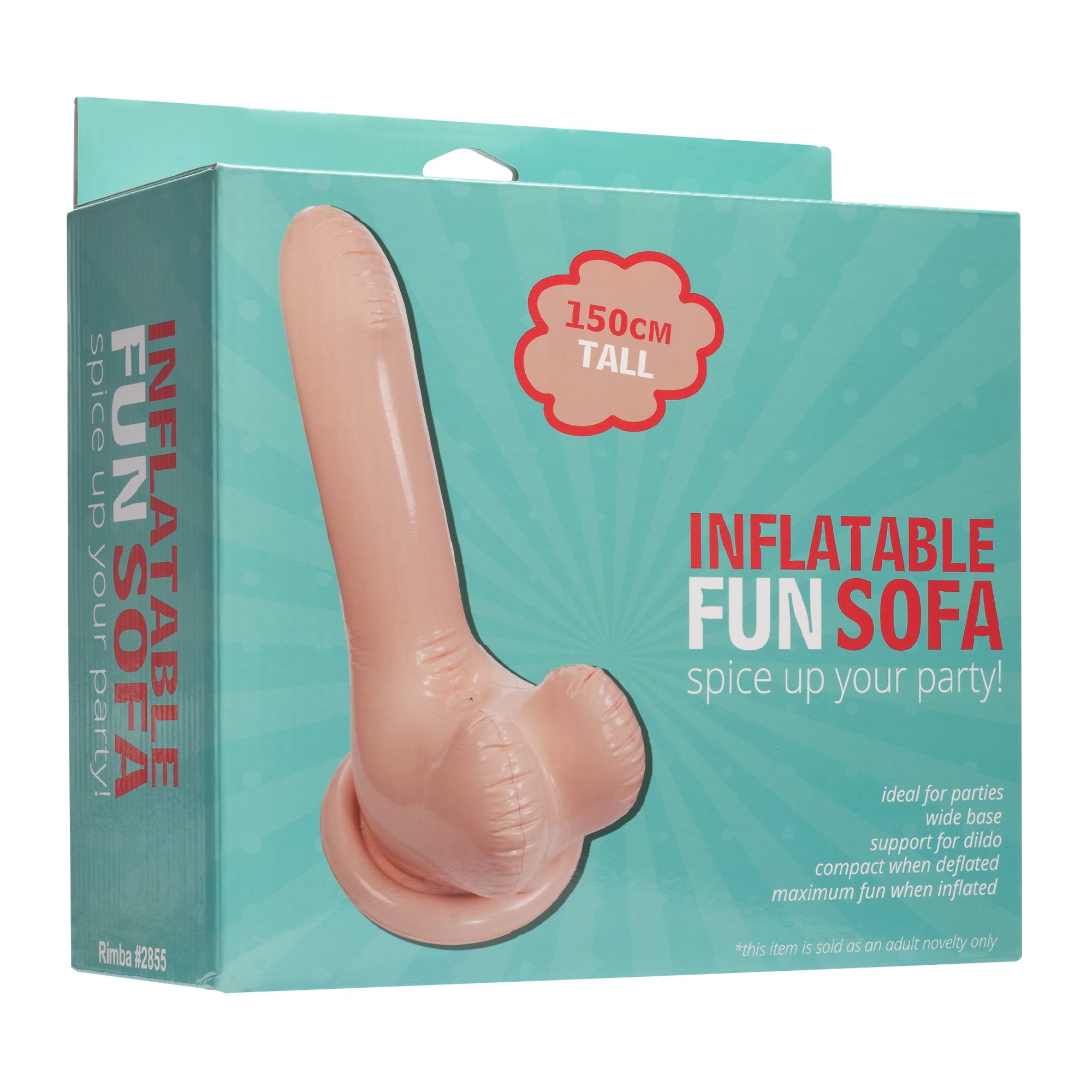 Inflatable Fun Sofa - Spice Up Your Party! - Nude
