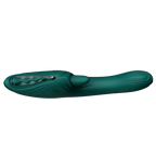 ZALO - Ares - G-Spot Rabbit Vibrator App-Controlled - Turquoise Groen