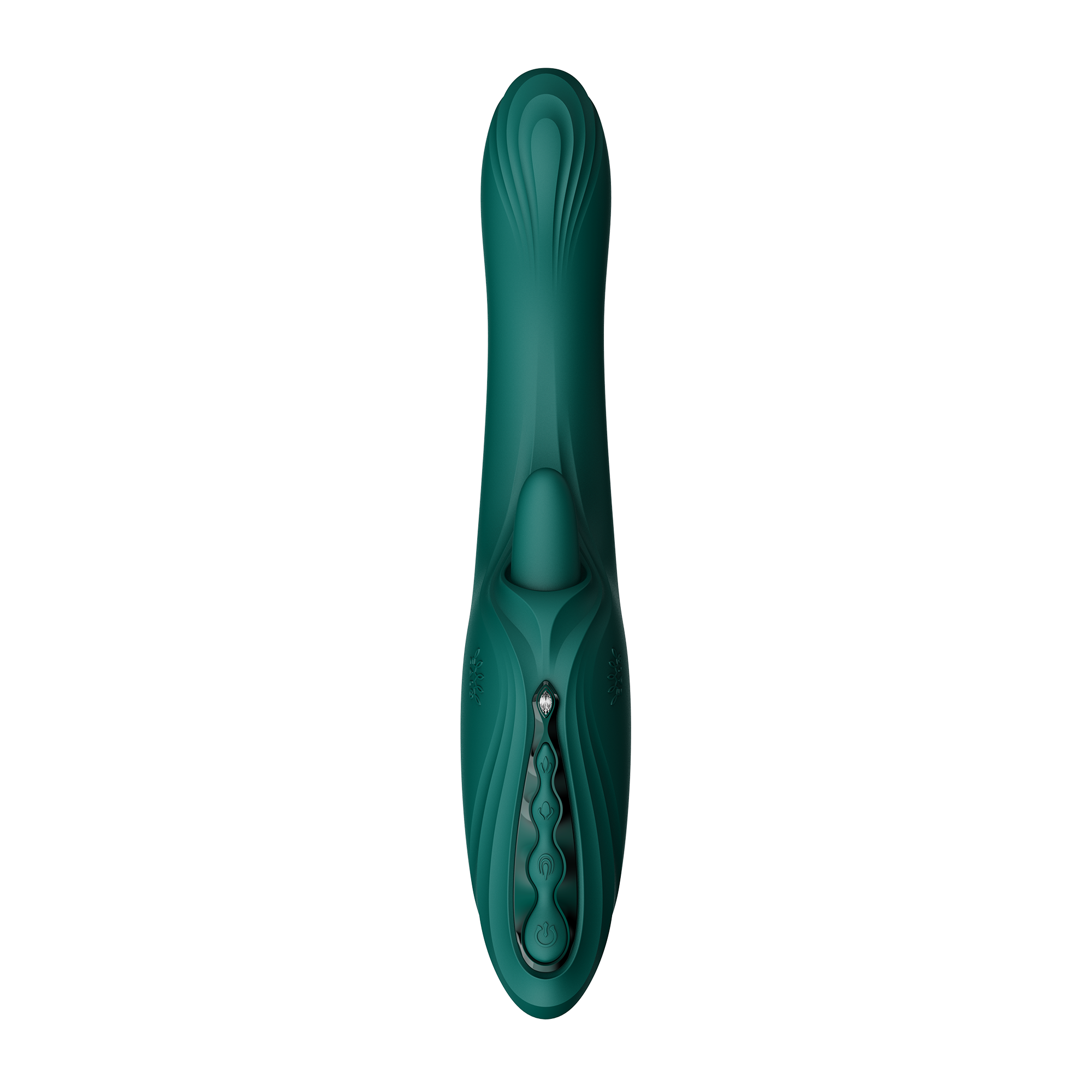ZALO - Ares - G-Spot Rabbit Vibrator App-Controlled - Turquoise Groen