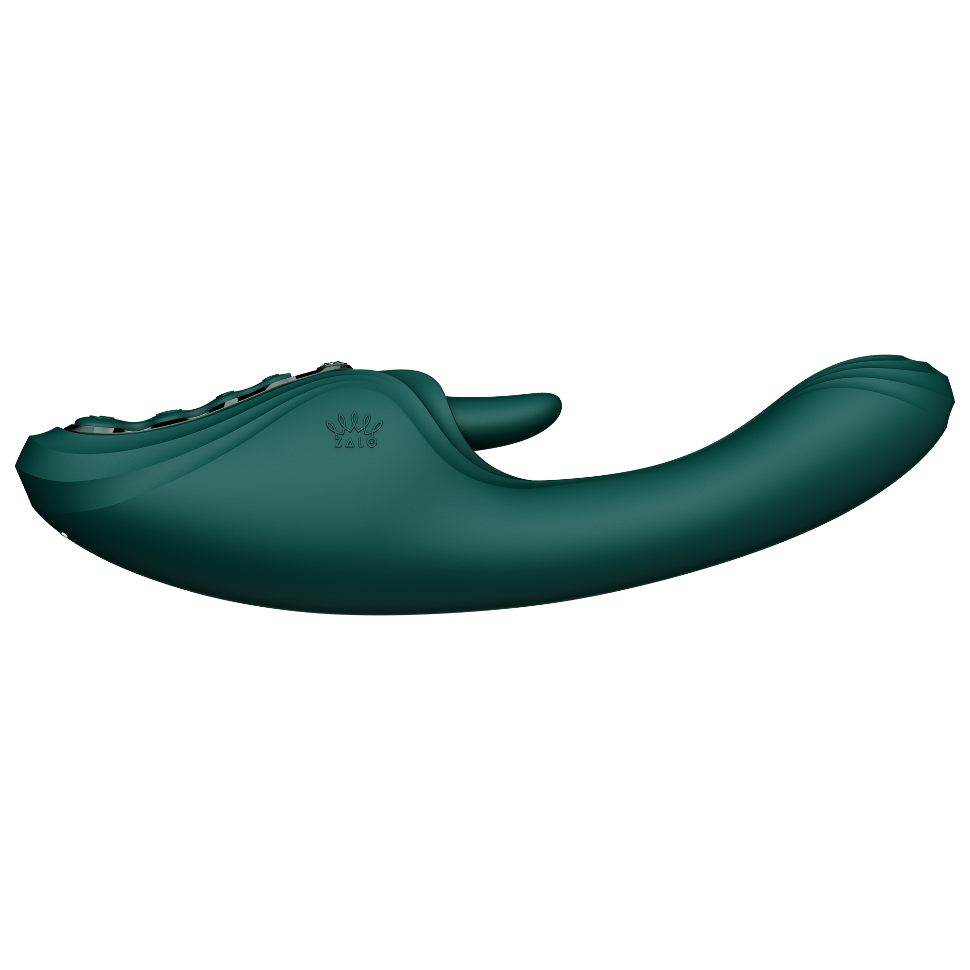 ZALO - Ares - G-Spot Rabbit Vibrator App-Controlled - Turquoise Groen