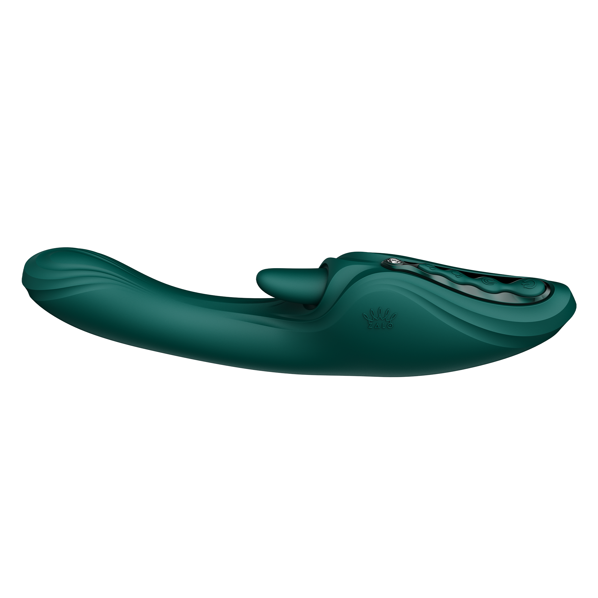 ZALO - Ares - G-Spot Rabbit Vibrator App-Controlled - Turquoise Groen