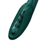 ZALO - Ares - G-Spot Rabbit Vibrator App-Controlled - Turquoise Groen